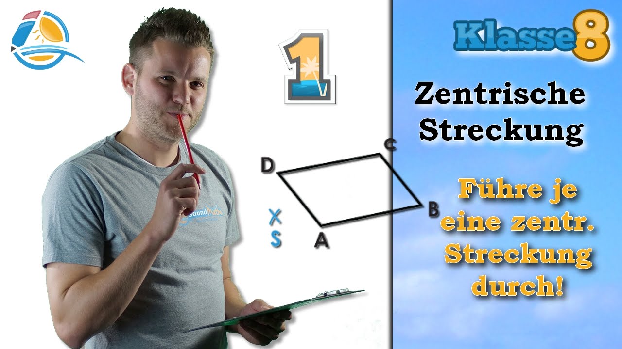 Zentrische Streckung || Klasse 8 ★ Übung 1