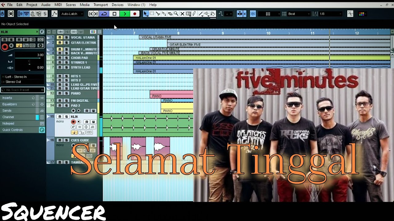 SELAMAT TINGGAL By FIVE MINUTES (SQUENCER)