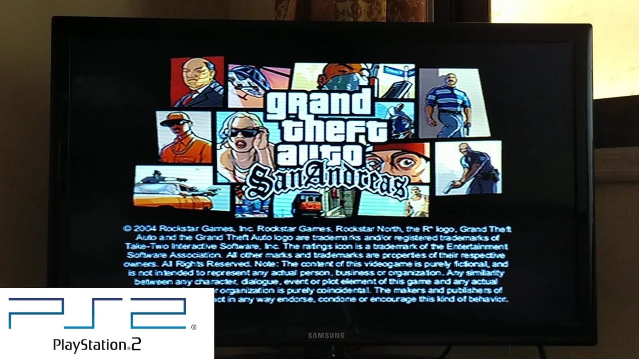 Grand Theft Auto: San Andreas (PS2) Gameplay - HD 1080p