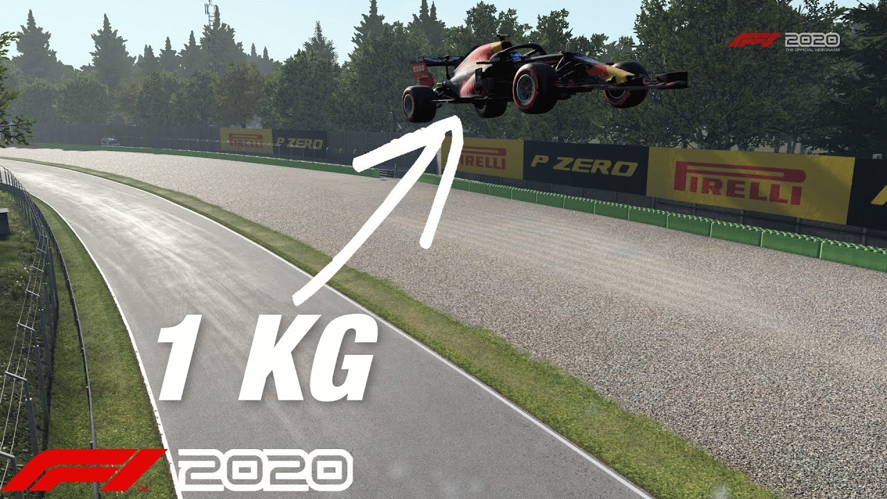 WHAT HAPPENS WHEN AN F1 CAR WEIGHS NOTHING? | An F1 2020 Game Experiment
