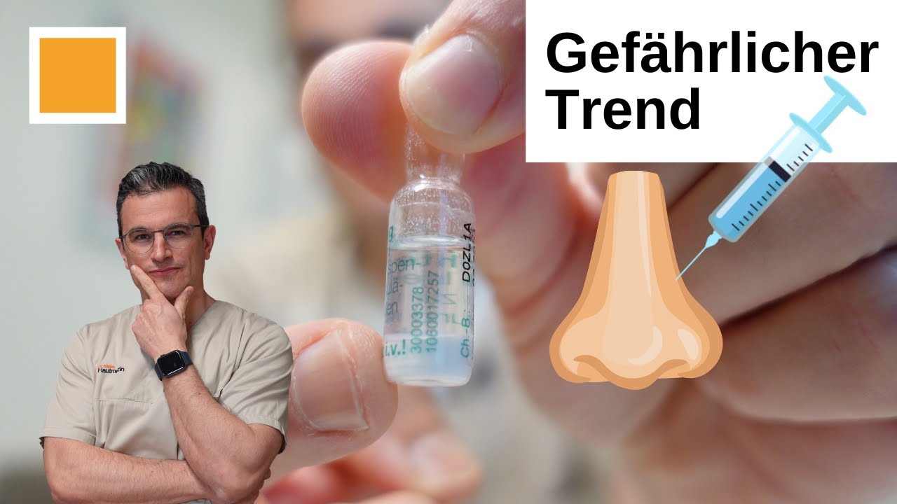Kristall Cortison zur Nasenverschmälerung: Gefährlicher Trend. Dermatologe erklärt
