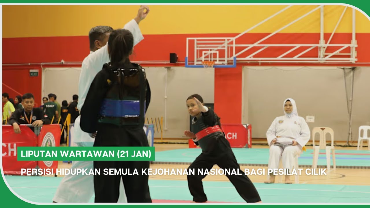 LIPUTAN WARTAWAN (21 Jan) | PERSISI hidupkan semula kejohanan nasional bagi pesilat cilik