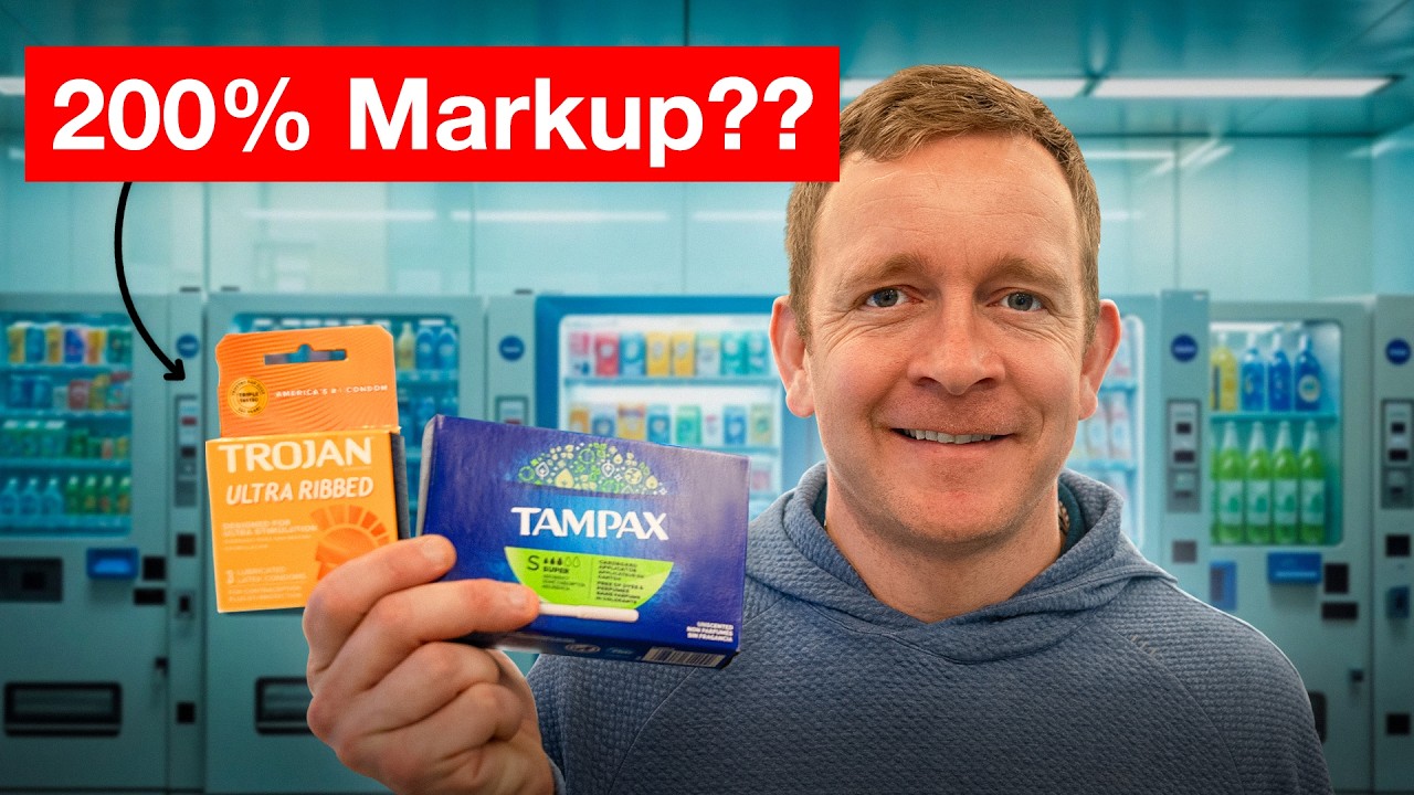 5 Weirdest Vending Machine Items with a 200% Markup?