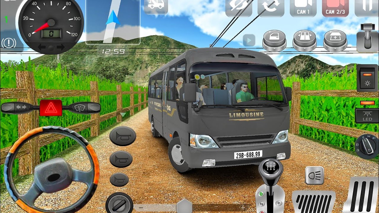 New MiniBus Simulator 3D: City Bus Simulator Game 2026 3D! Android Gameplay