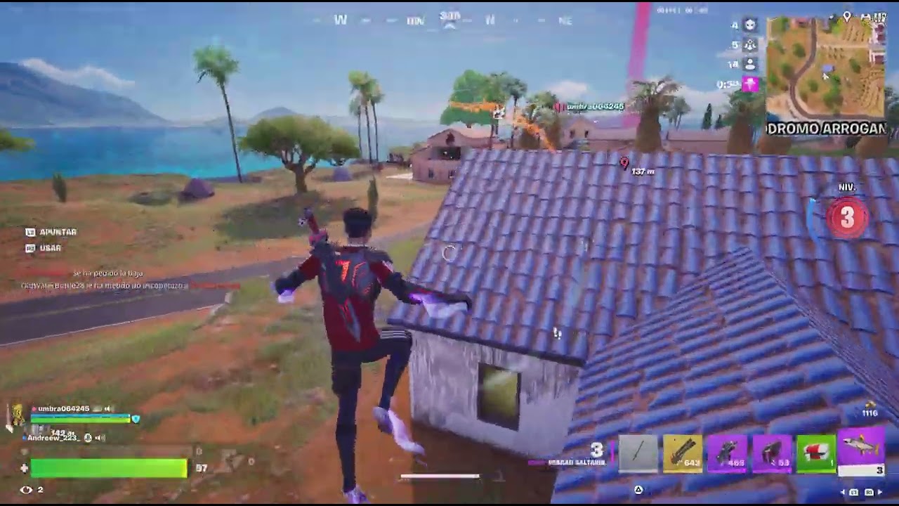 Fortnite partida EpiCa