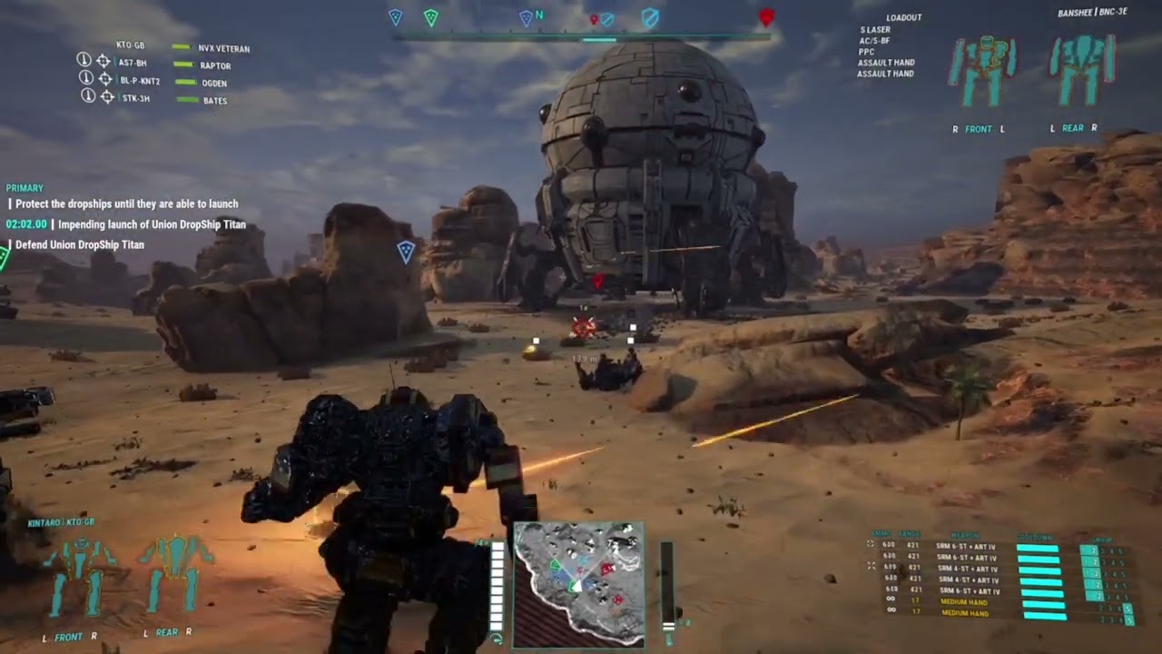 MW5 Mercenaries. No, your AI lancemates are not as bad as you think they are.