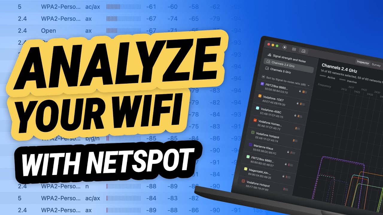 How to Fix WiFi Issues Using the Free NetSpot WiFi Analyzer