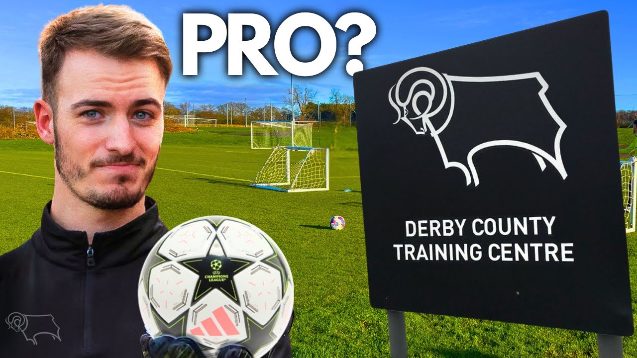 AMATEUR Goalkeeper Trains as a PRO Goalkeeper for a day!