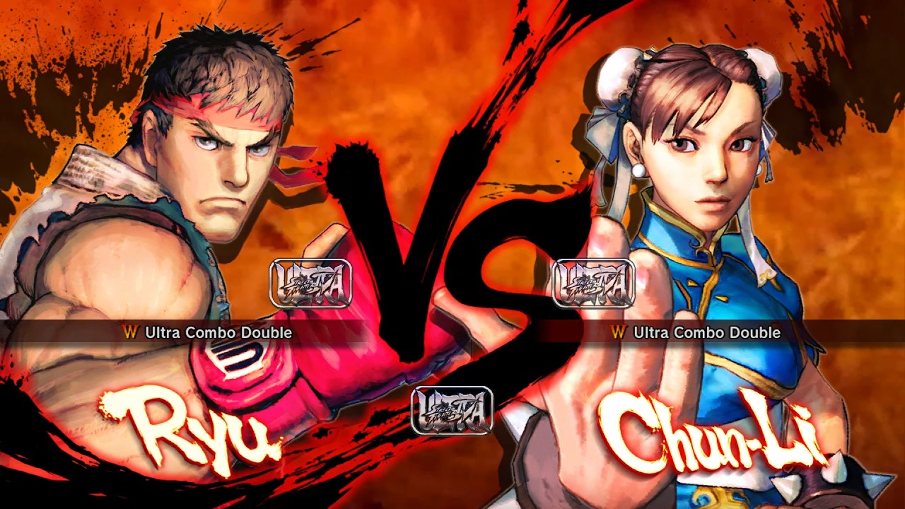 Ultra Street Fighter IV Versus Mode Ryu vs Chun-Li (Hardest)