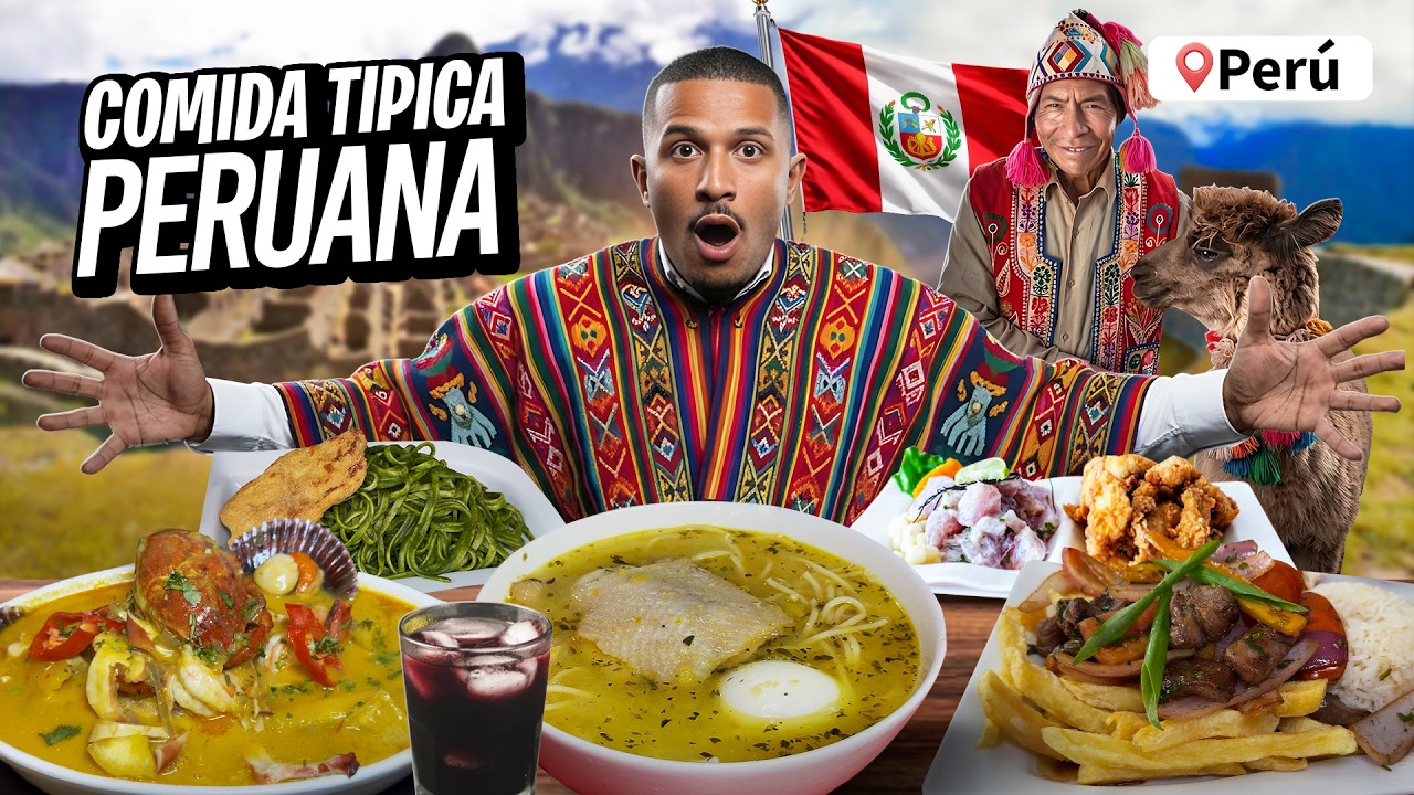LO QUE LOS TURISTAS NO COMEN en Per&uacute; (Comida 100% de locales) 🇵🇪