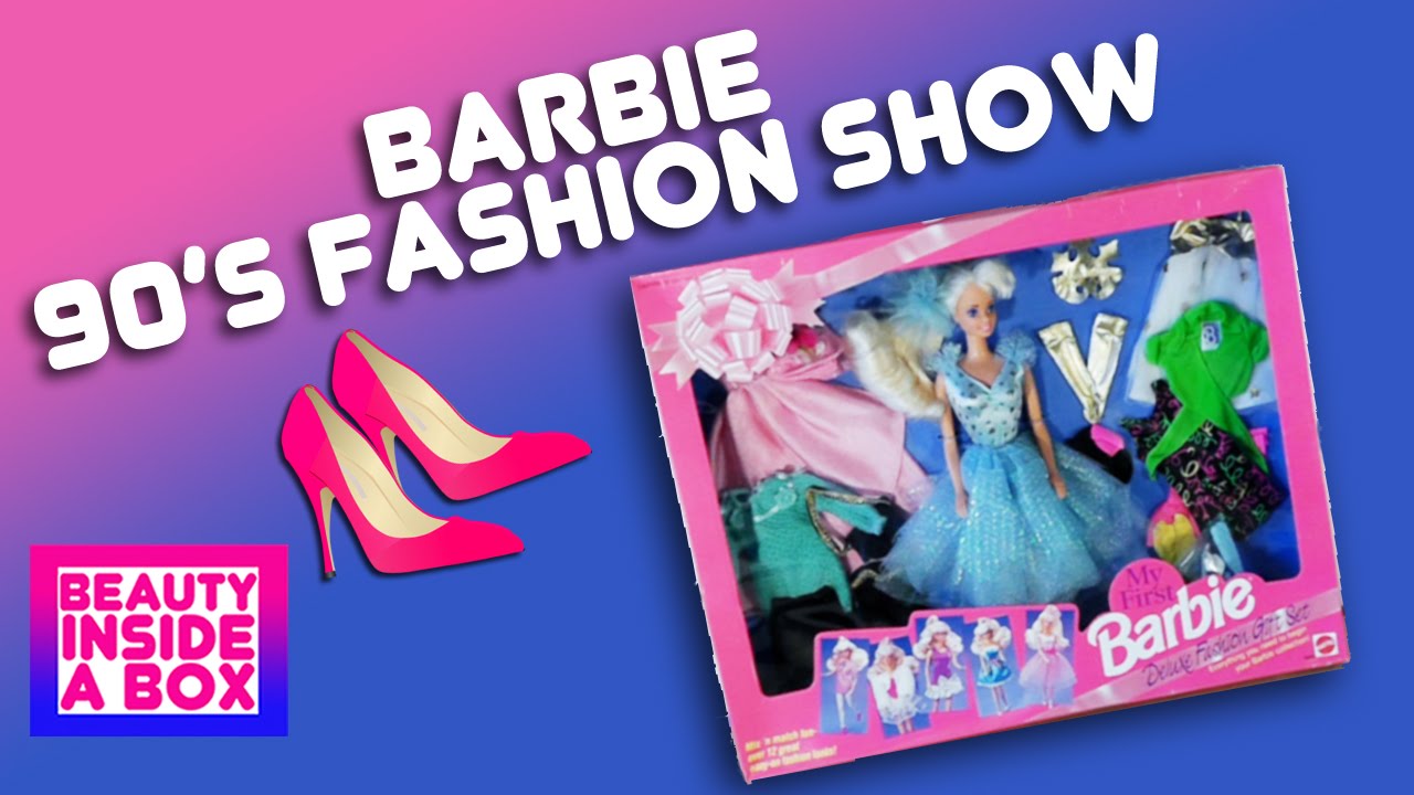 Barbie 90's Fashion Show - Doll Review - Beauty Inside A Box