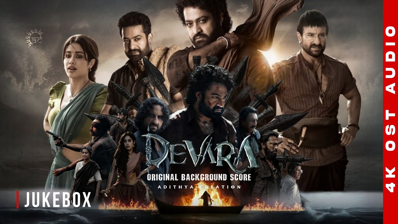Devara OST | Devara BGM Jukebox | Original Audio | NTR | Janhvi | Koratala Siva| Anirudh Ravichander