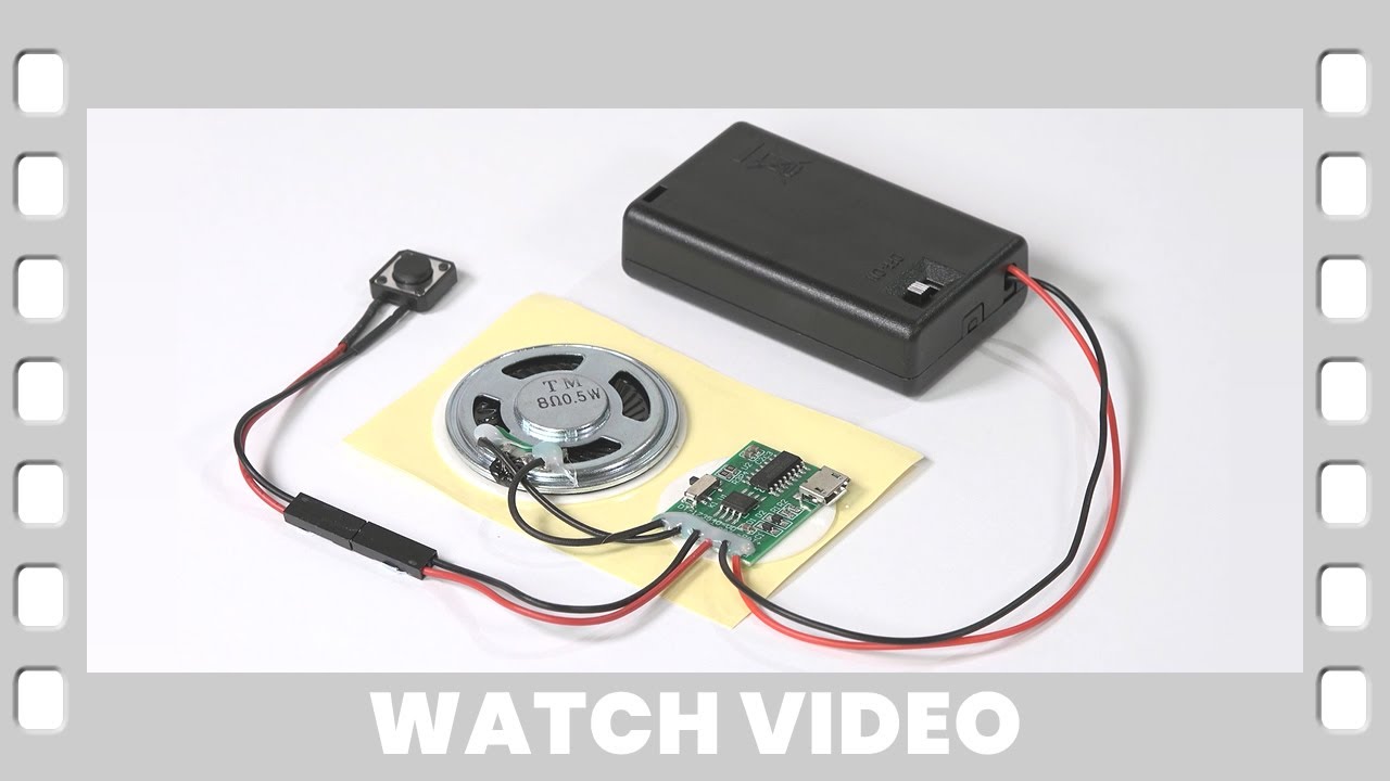 MP3 Sound Chip Modules by Talking Products Ltd - Add sound to your craft projects