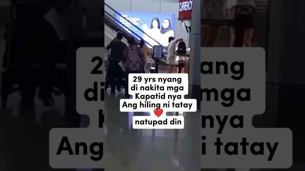 29 yrs di siya nakauwi sa kanyang bayang sinilangan Mindanao ,nakabakasyon din si tatay #siblings