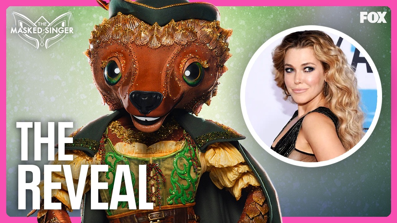 The Reveal: Rachel Platten is Pangolin | Season 14 | The Masked Singer