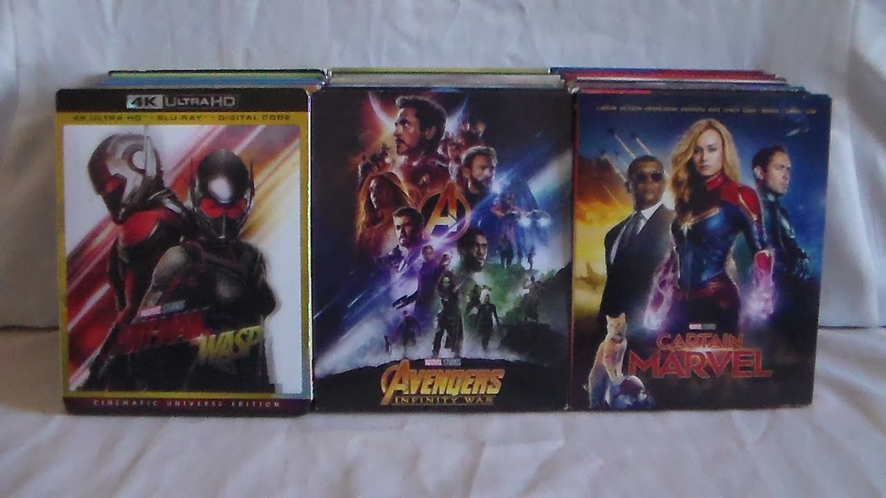 MCU Marvel Movie Collection as of July '19
