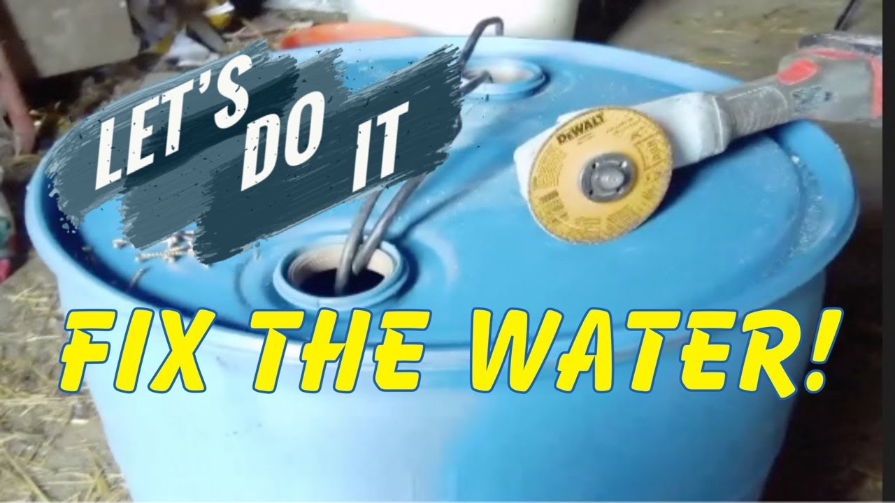 PIG WATERERS! TODAY WE REPAIR AND UPDATE OUR WATERING SYSTEM