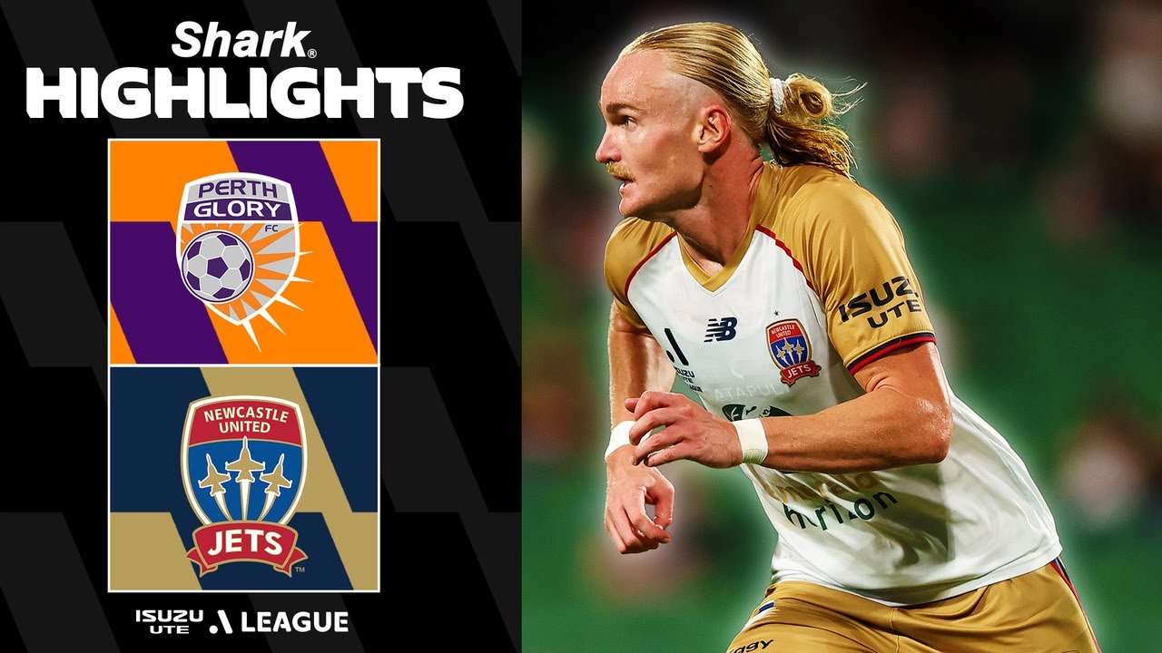 Perth Glory v Newcastle Jets | SHARK HIGHLIGHTS | Isuzu UTE A-League 2025-26 | Round 17