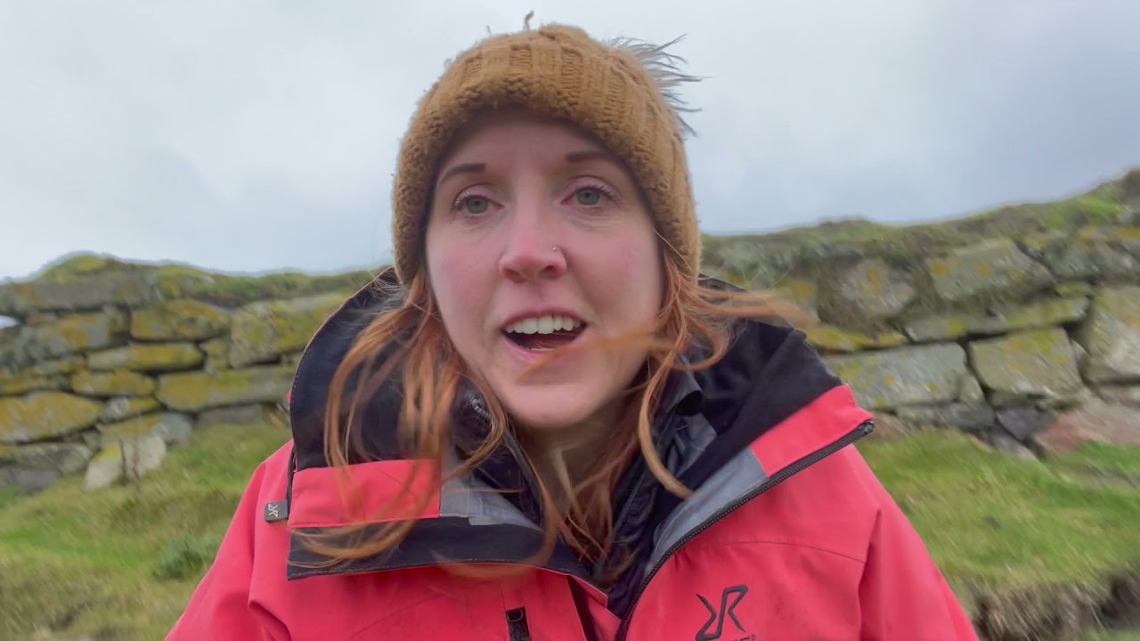 A walk around St Ninian's Isle, Shetland with Laurie (November 2021)