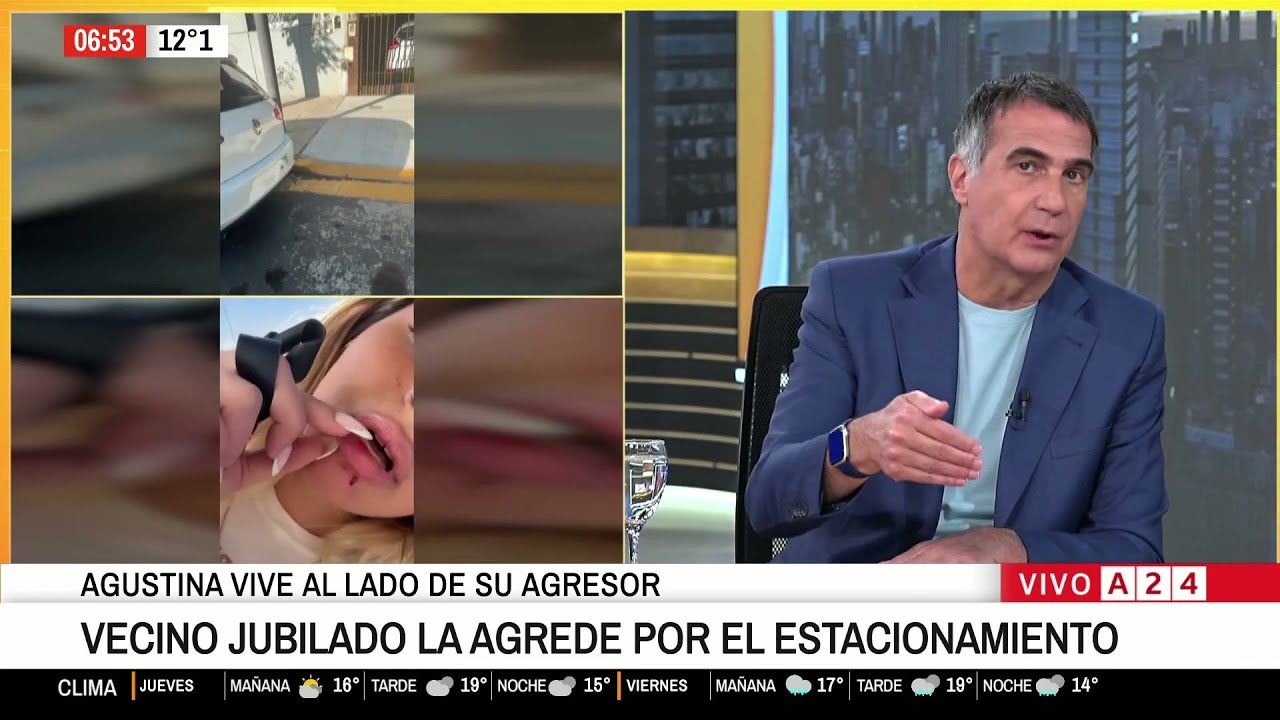 🚨 VILLA DEL PARQUE: VIOLENTA AGRESIÓN DE UN JUBILADO A SU VECINA POR EL ESTACIONAMIENTO