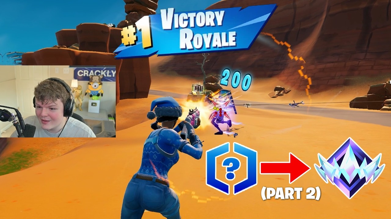 Crackly Reload UNRANKED To UNREAL Challenge | Part 2