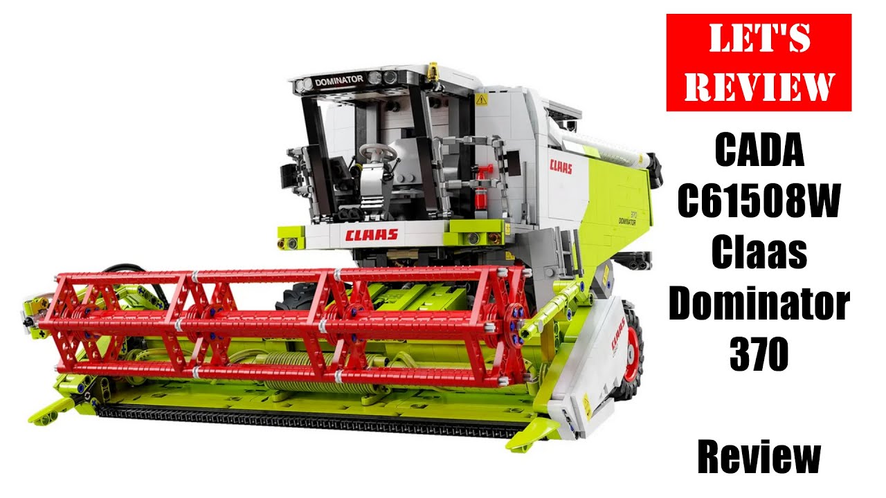 Let's review: CADA C61508W Claas Dominator 370, Review