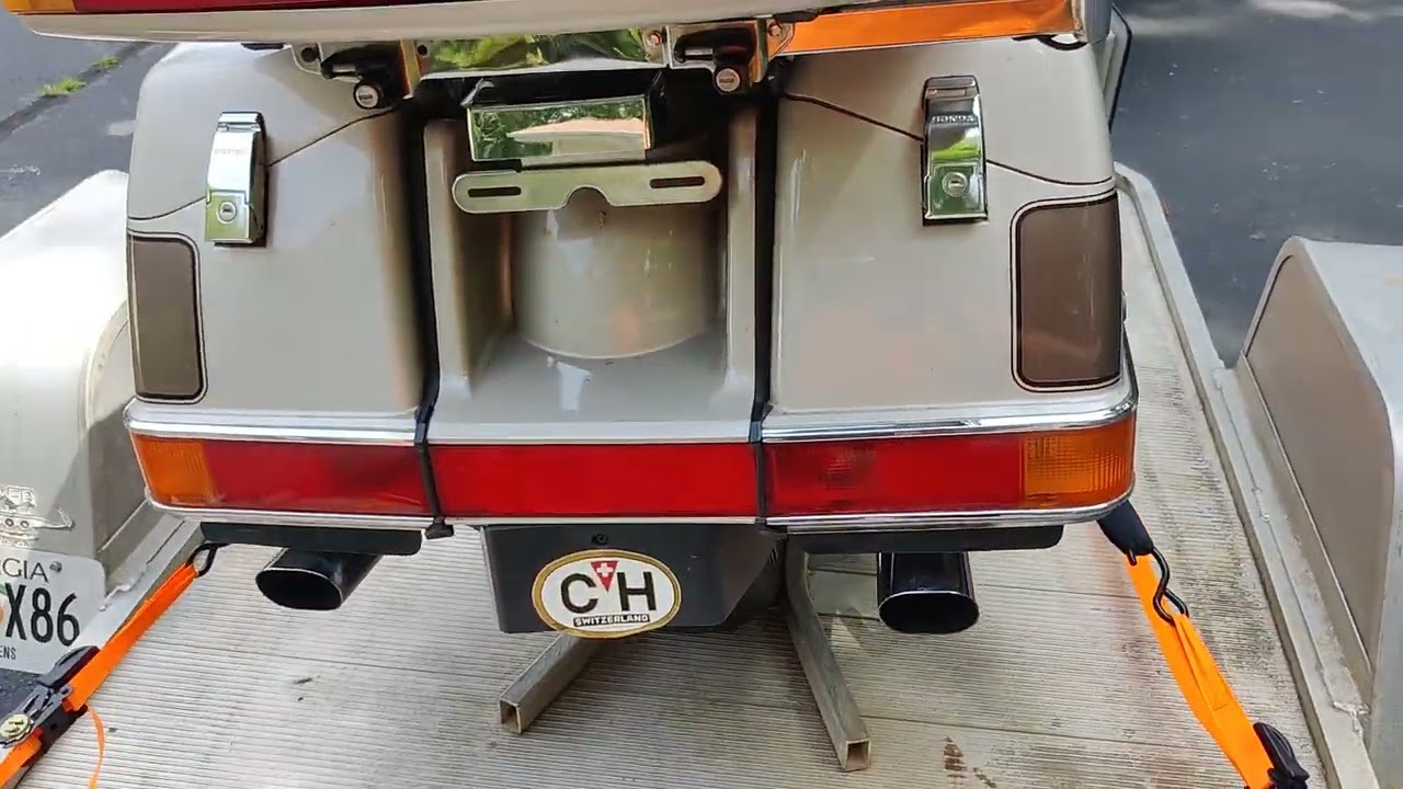 I bought a near perfect 1985 Honda Goldwing