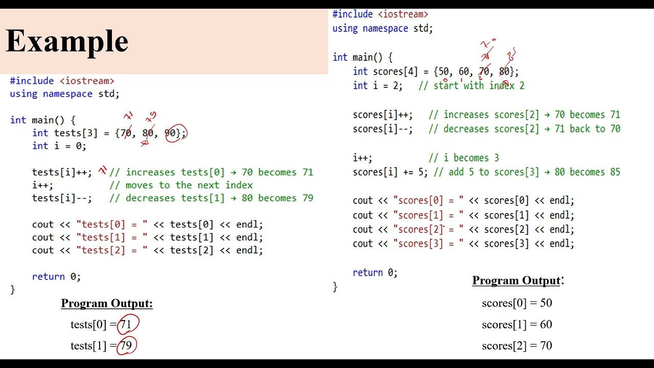 Lecture 9 : Arrays Part 2