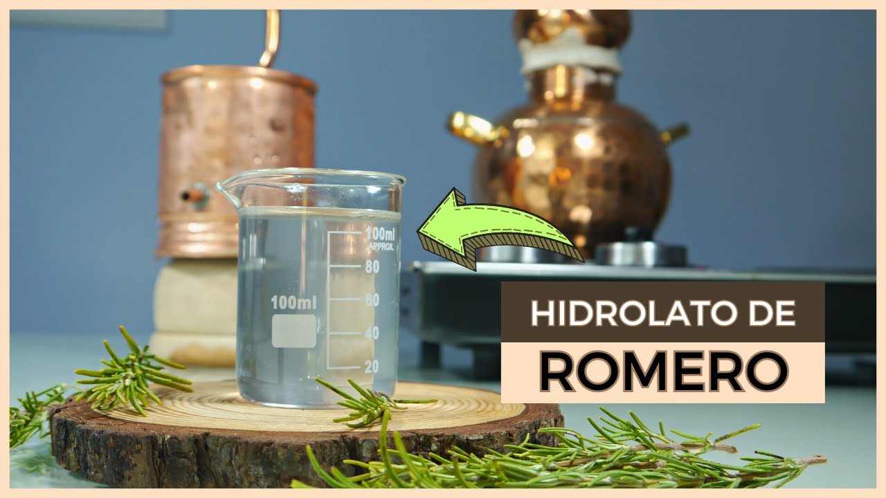 Hidrolato de ROMERO con ALAMBIQUE en casa 🌿 🏺  ¡MUY FÁCIL!