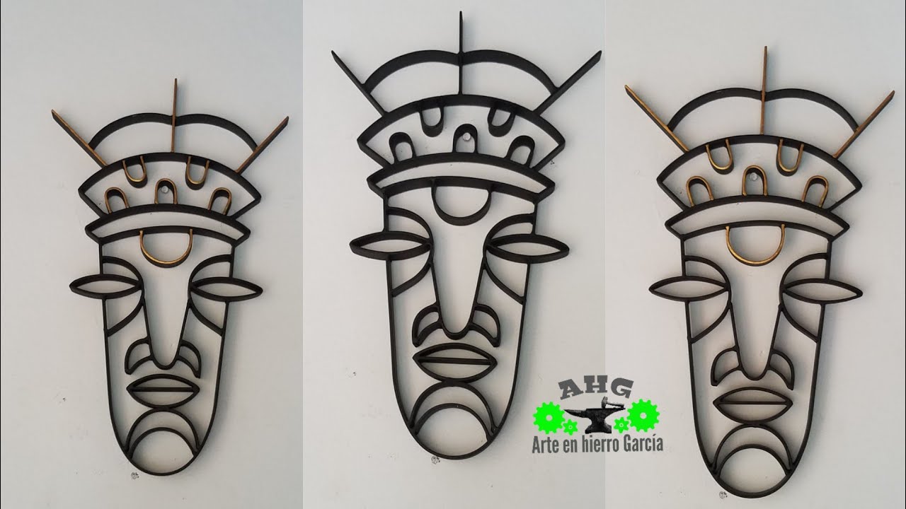 si no sabe de arte, no vea este video. arte en hierro García