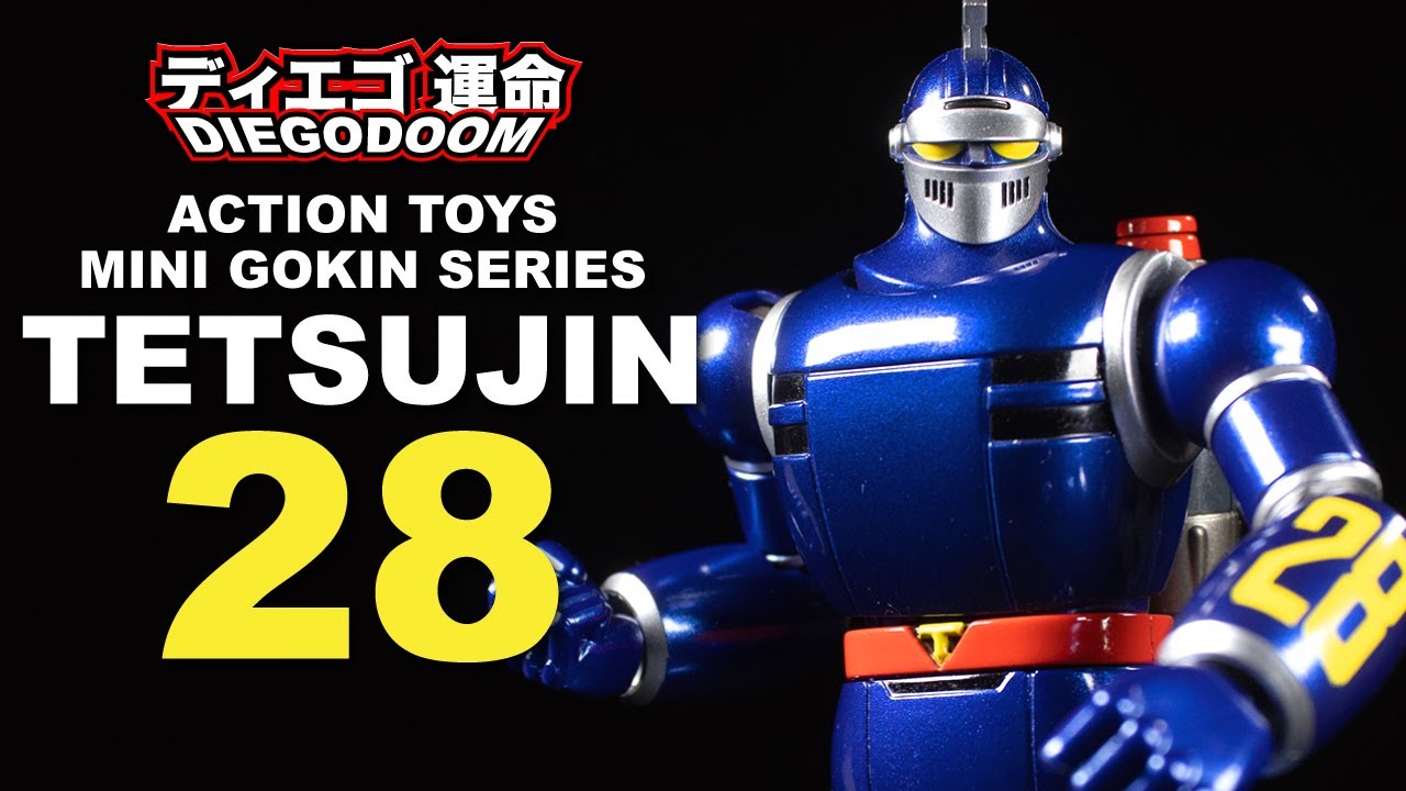 Обзор экшн-игрушек Mini Gokin серии Tetsujin-28 Go