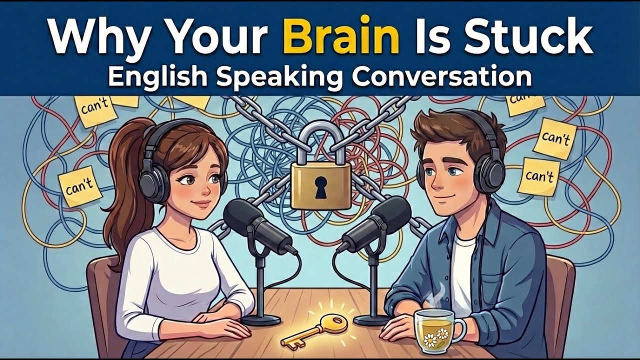 Why Your Brain Is Stuck | Limiting Beliefs, Laziness and Focus | English Speaking Conversations
