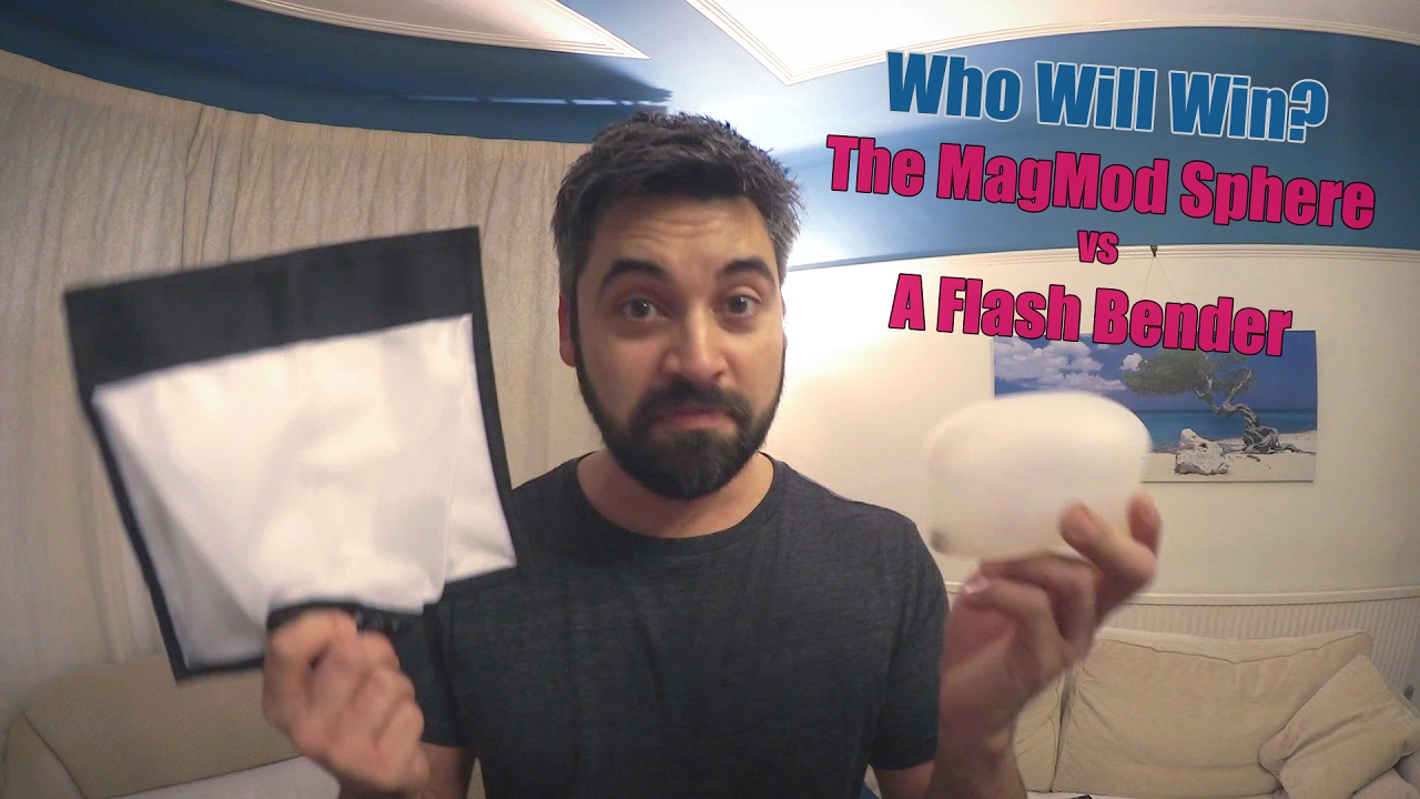 MagMod Sphere Vs Flash Bender Copy - This is NOT A COMPARISON!!