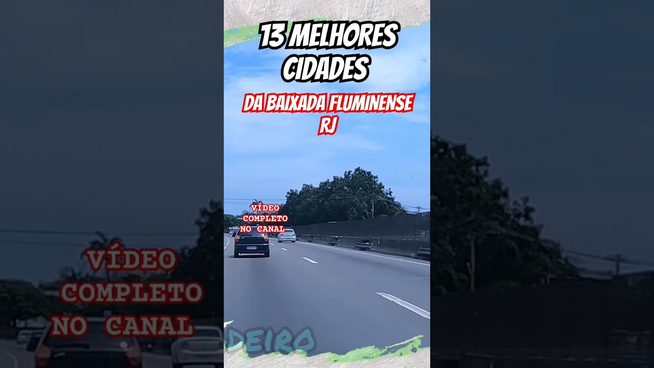 TOP 13 MELHORES CIDADES DA BAIXADA FLUMINENSE RJ #dicas #rj #riodejaneiro #cidade #baixadafluminense