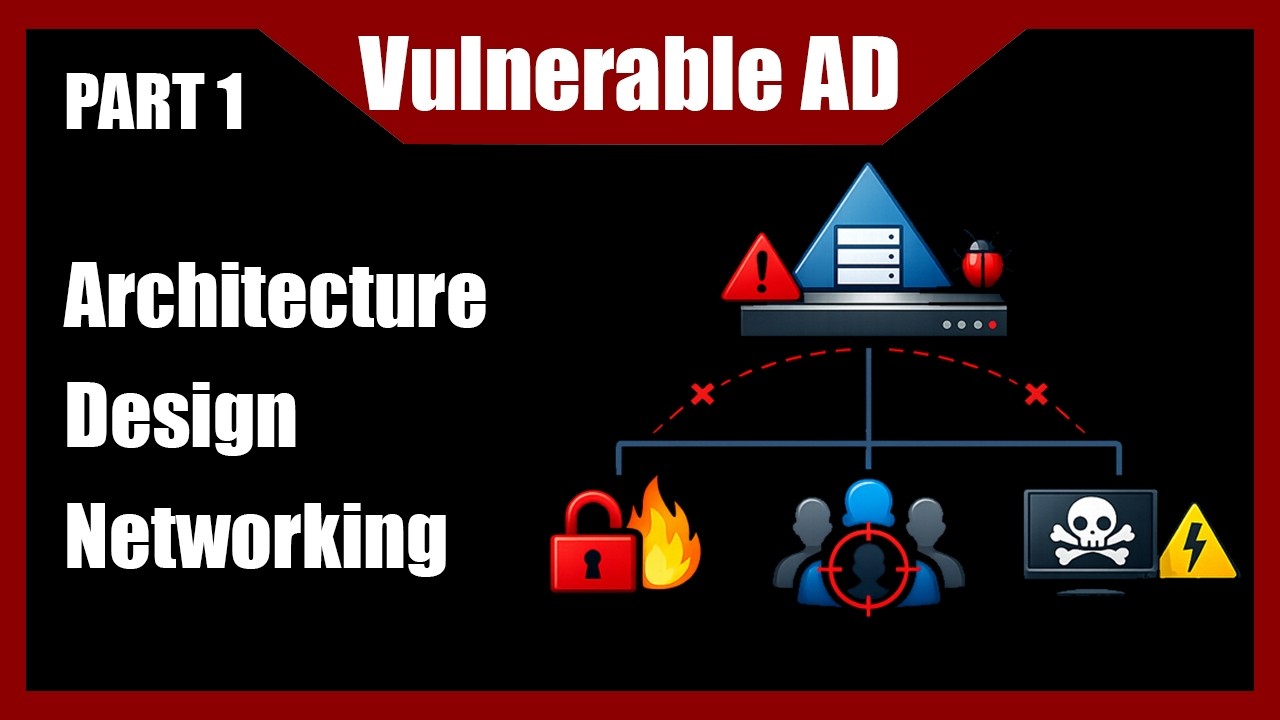Создание уязвимой Active Directory с нуля &mdash; архитектура