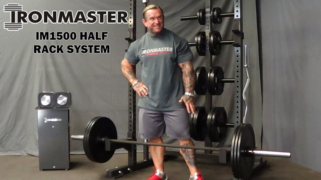 IRONMASTER IM1500 Half Rack with Lee Priest
