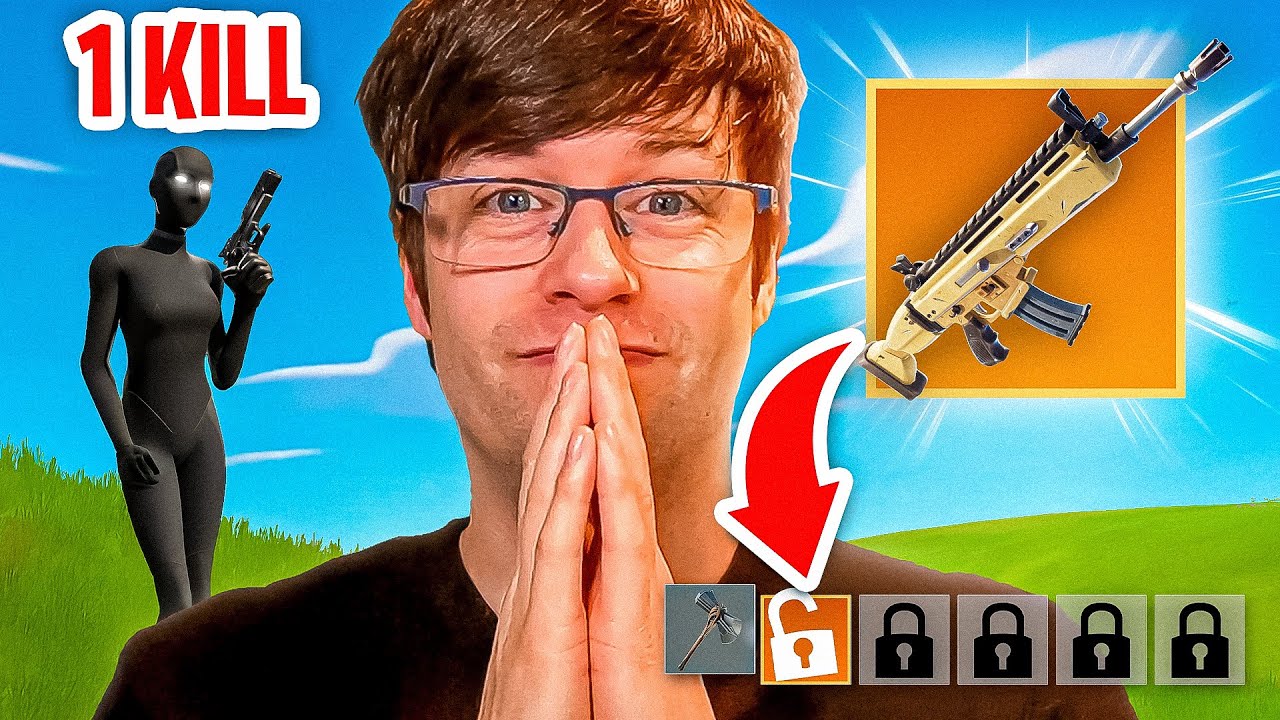 1 убийство = 1 ячейка инвентаря в Fortnite!