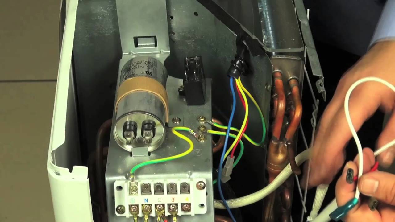 Ayrık Kapsitörlü Dış Ünite Bağlantısı