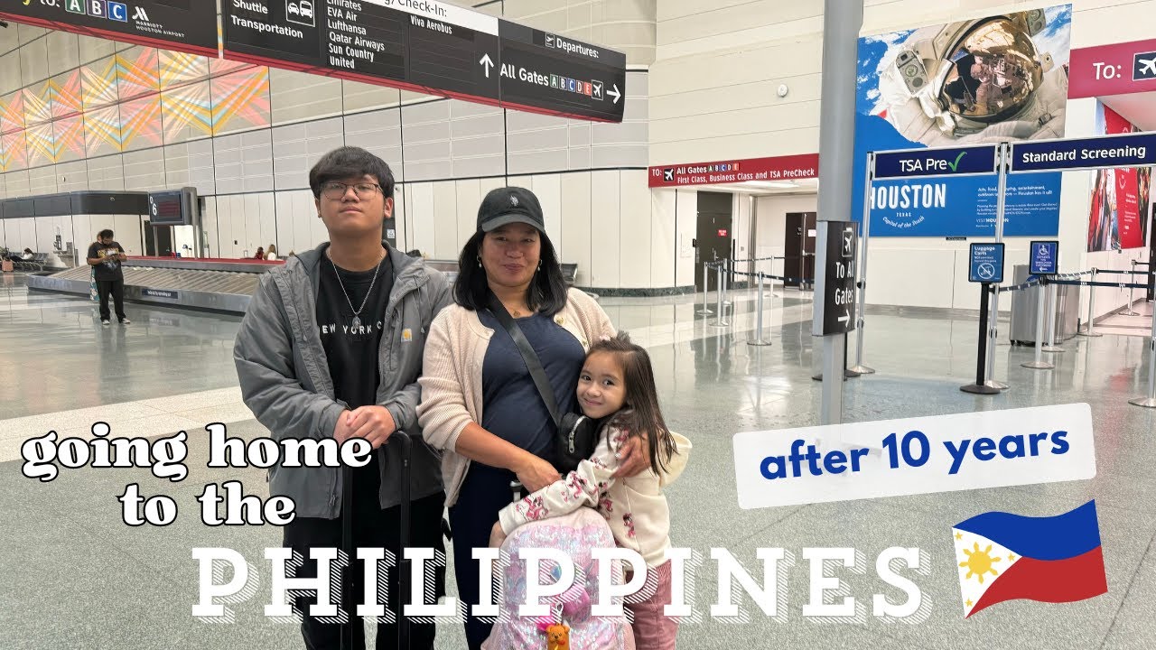 Going back home to the Philippines after 10 years🇵🇭 | Long layover in Japan | Ep.1 Travel Days
