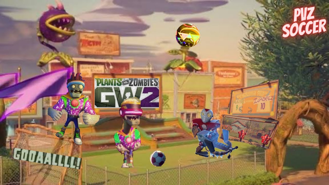  THE WORST SOCCER MATCH EVER PLAYED IN PVZ GW2!