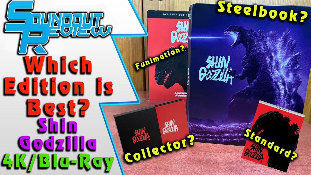 Shin Godzilla: How Many Editions Are There? Comparing Every Release GKids, Funimation [Soundout12]