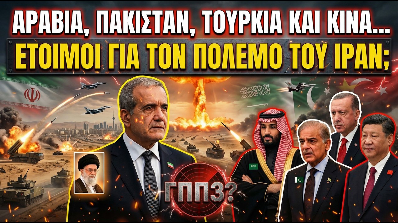 Σοκ στον κόσμο! Κίνα, Τουρκία και Σαουδική Αραβία γύρω από το Ιράν – Τι συμβαίνει πραγματικά