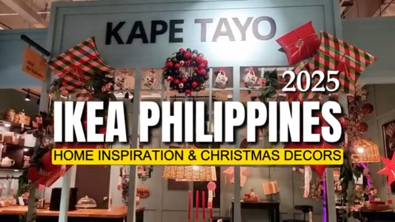 IKEA Philippines Christmas Magic: Home Inspiration and Christmas Decor  Walking Tour 2025