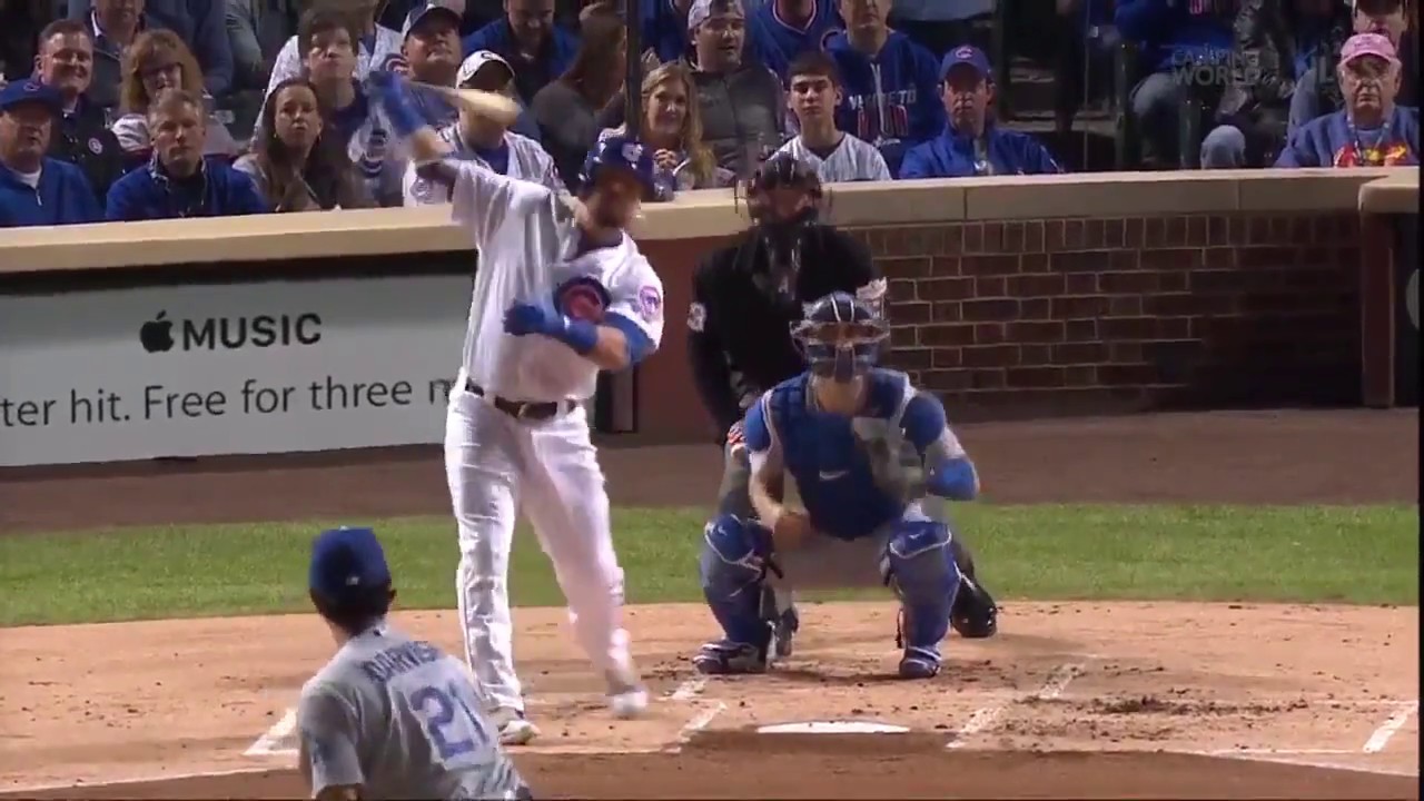 Cubs Bullpen Dances as Kyle Schwarber CRUSHES 408 Ft Solo Home Run - Dodgers v Cubs