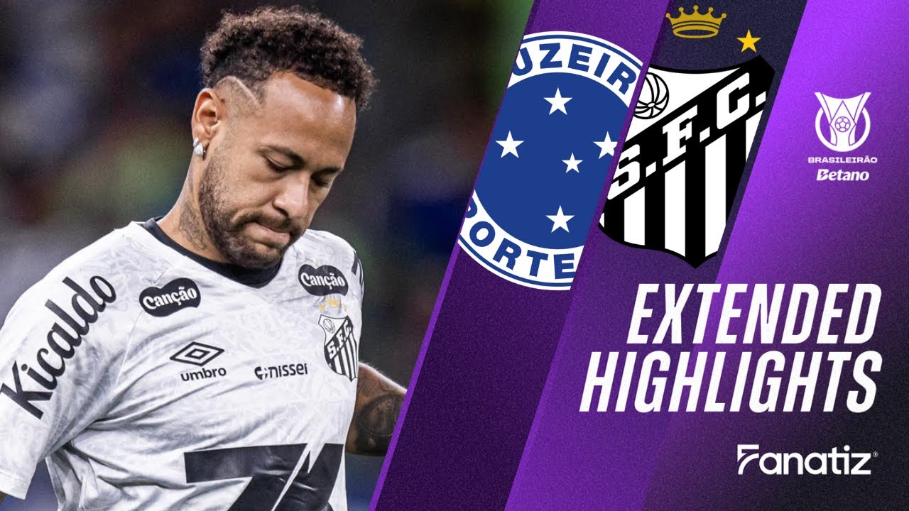Cruzeiro vs Santos 1-2 | Game Highlights | #Brasileirao2025