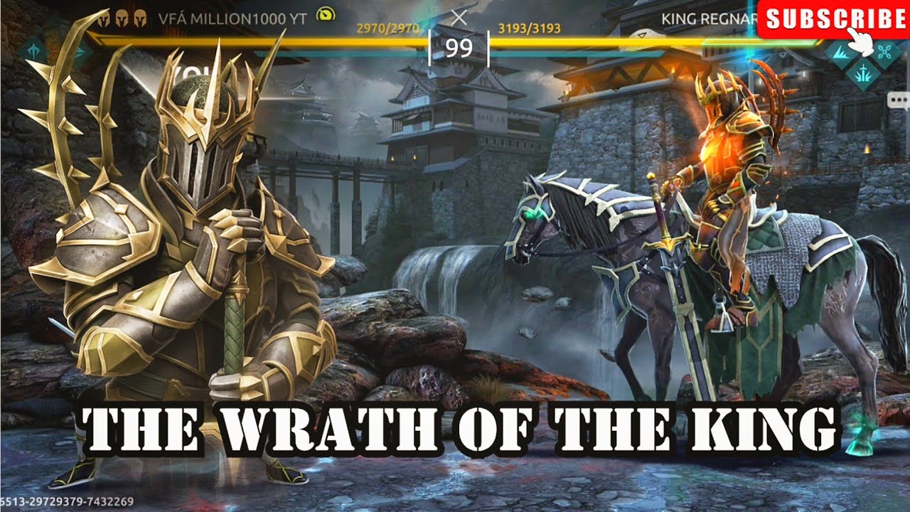 Toughest Match Ever?🔥Clash Against King Regnar😈⚔️ Epic Battle🔥Shadow Fight 4 Arena