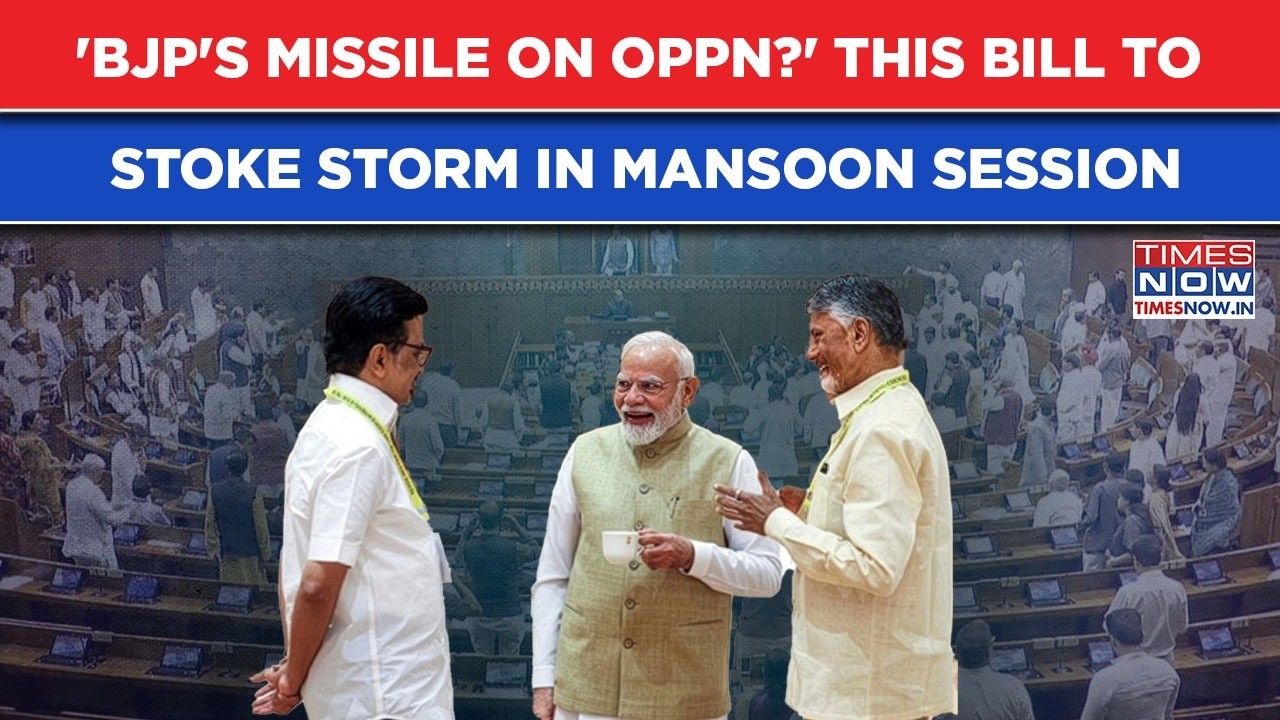 Parliament Monsoon Session: 'BJP's Missile On...'? Bill On Removing PM, CMs Draw Opposition's Fury