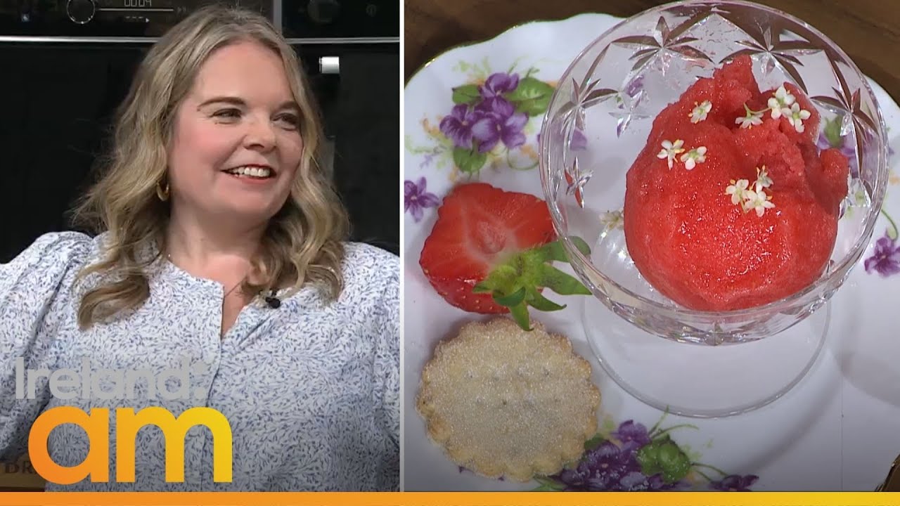 Erin Bunting's Strawberry & Elderflower Sorbet