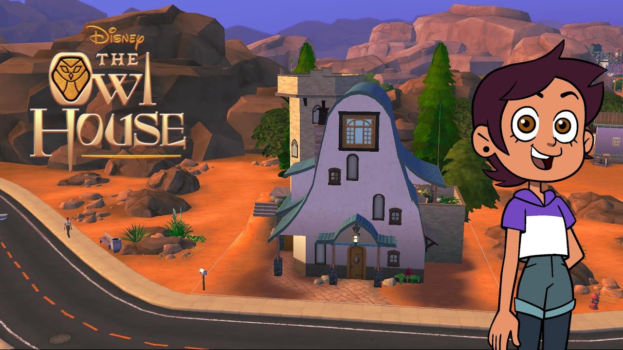 The Owl House - Sims 4 Stop Motion Speed Build (No CC)
