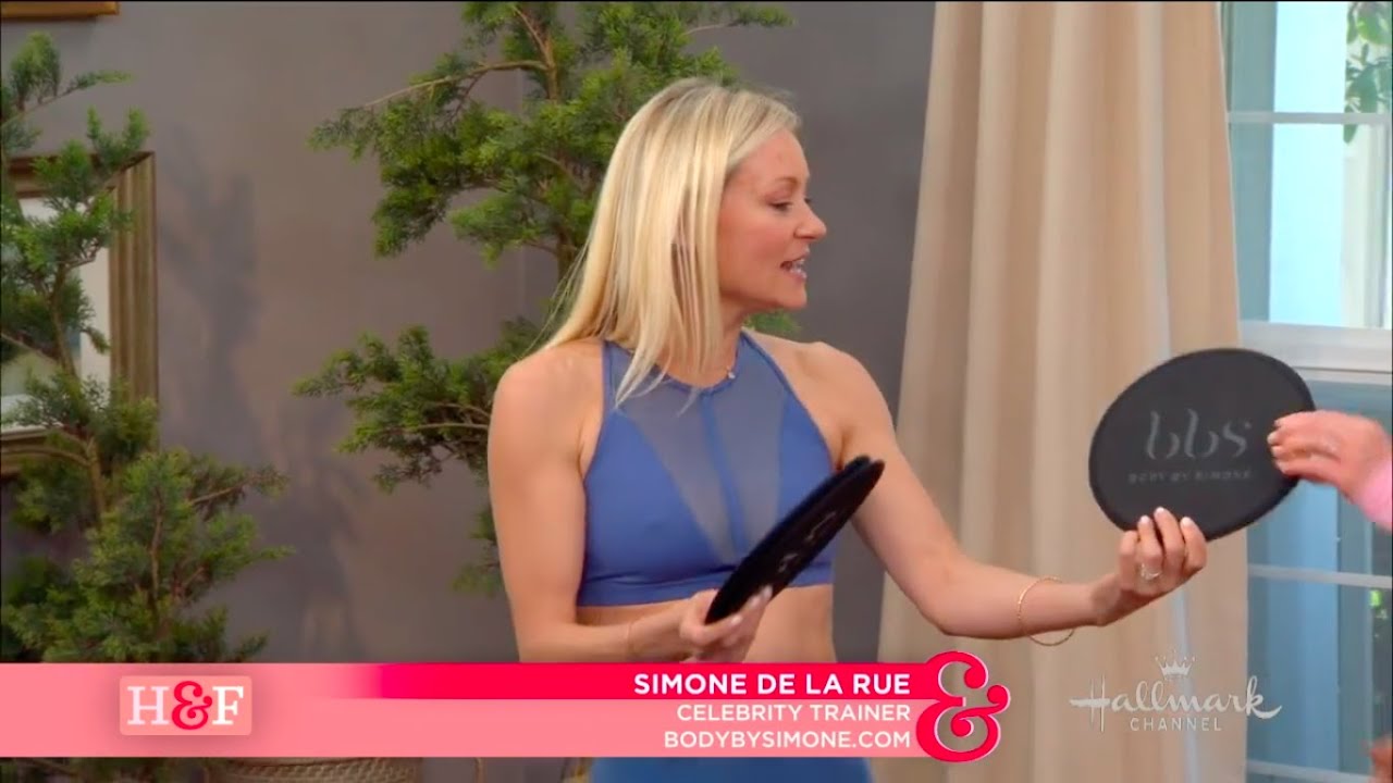 Simone De La Rue Glider Workout for Home & Family